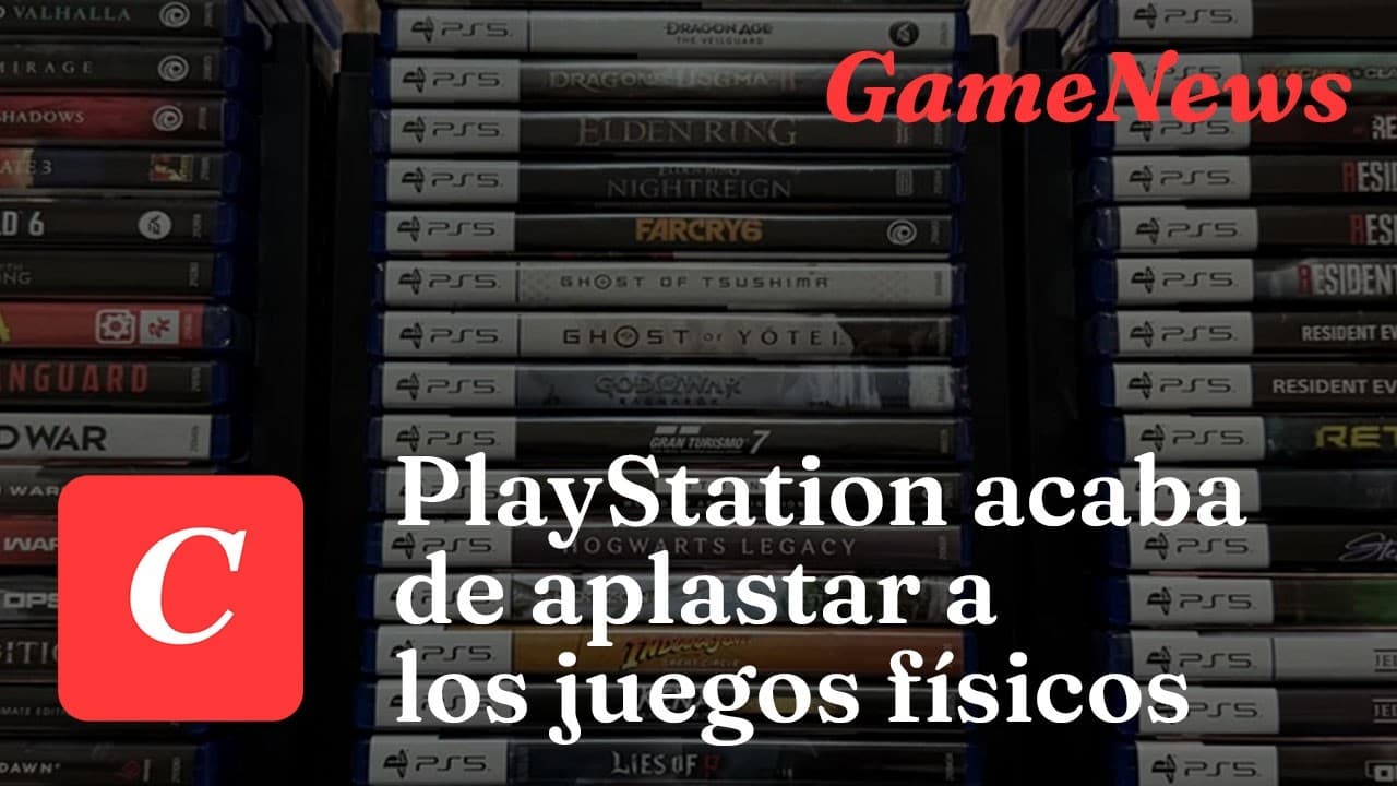 PlayStation acaba de aplastar a los juegos físicos