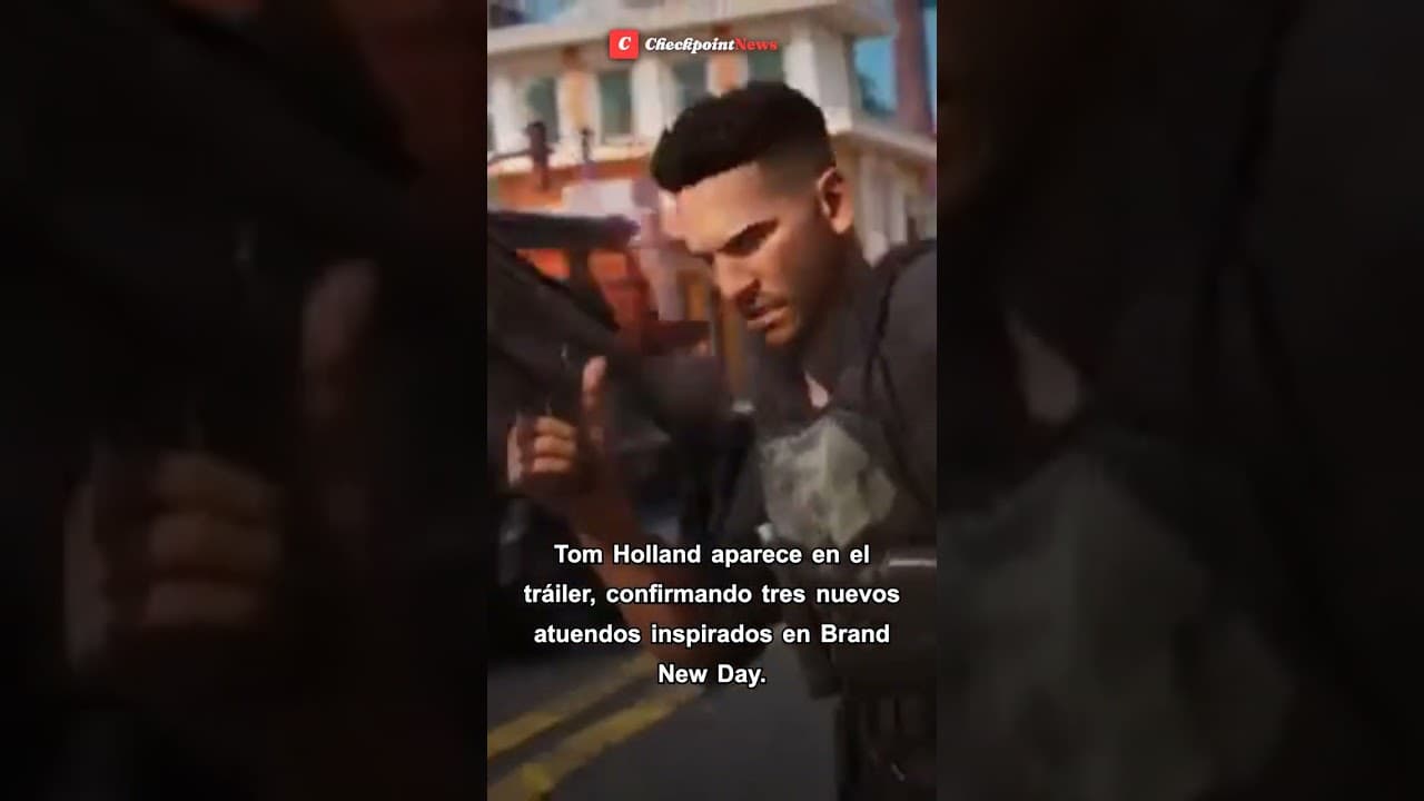 Fortnite confirma skins de Spider-Man: Brand New Day con tráiler protagonizado por Tom Holland
