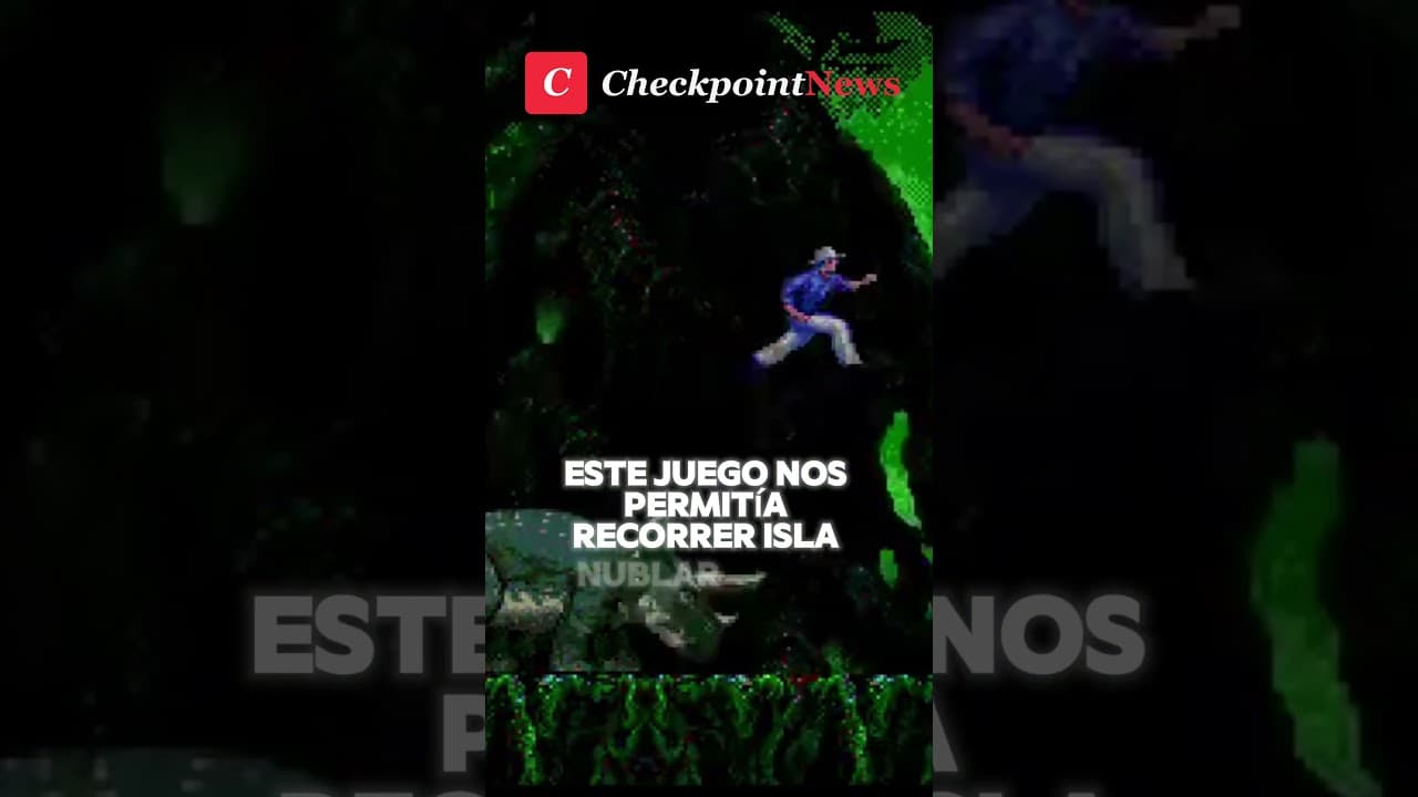 Adiós, Sam Neill: recordamos Jurassic Park de SEGA 🦖 #samneill #jurassicpark #sega #megadrive