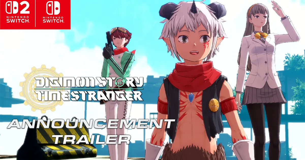 Digimon Story Time Stranger llega a Nintendo Switch y Switch 2 con más de 450 Digimon