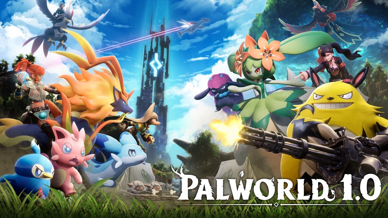 Palworld sale del early access con la versión 1.0 y desbloquea el Árbol del Mundo
